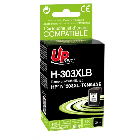 Cartouche compatible hp 303 xl noir