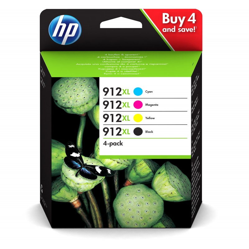 Cartouche Pack hp 912 XL 