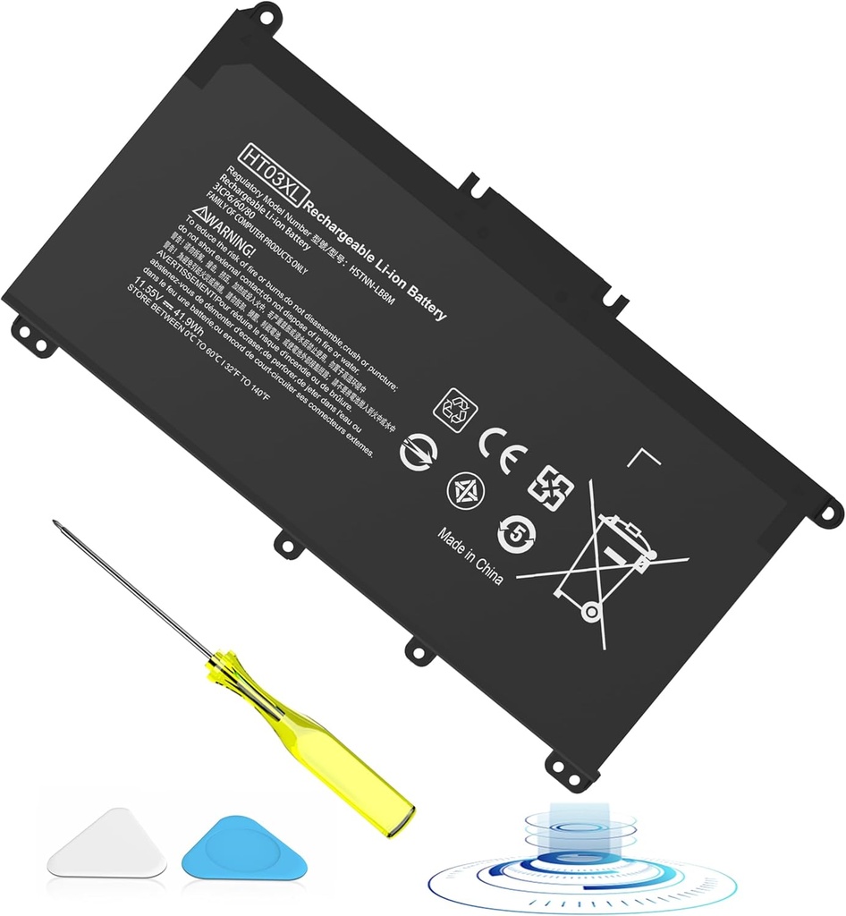 Batterie de remplacement pour HP