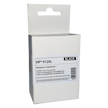 Cartouche compatible hp 912 xl noir