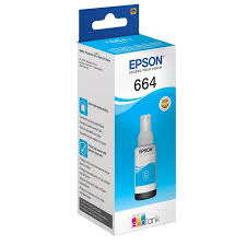 [epst664c] Epson EcoTank 664 cyan réservoir original