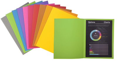 [souschem4] 100 Sous Chemises 80g A4 couleurs assorties