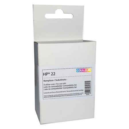 [upnh22] Cartouche compatible HP 22 xl couleur