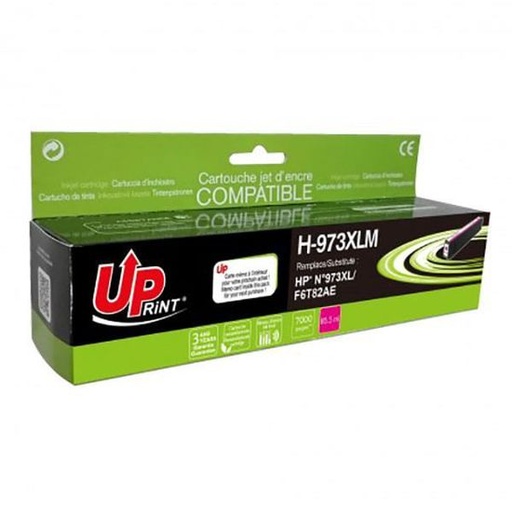 [UPHP973XLM] CARTOUCHE COMPATIBLE H-973XL M AVEC HP F6T82AE