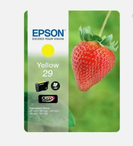 [EPST29Y] Cartouche T29 YELLOW fraise