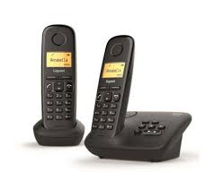 [telepho4] Télephone fixe AL170A duo noir SIEMENS GIGA