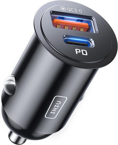 [charg6] Prise Allume Cigare USB C et A - Charge Rapide 60W